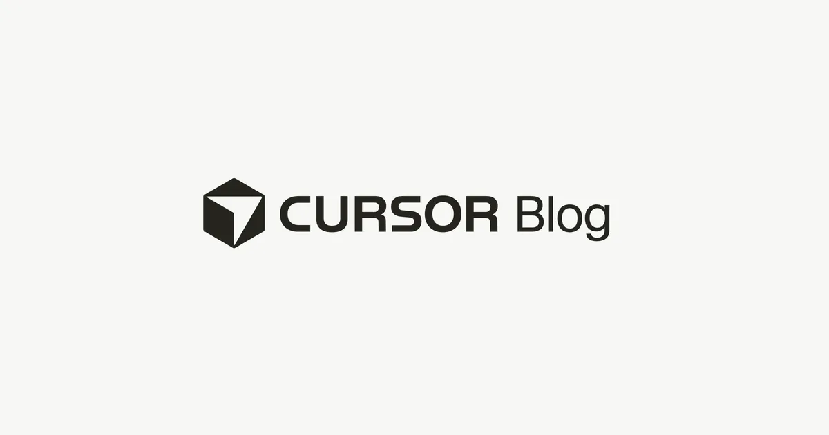 Cursor公式ブログのイメージ