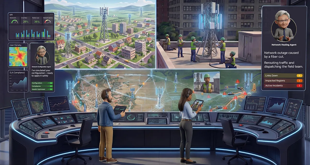 NVIDIA State of AI in Telecommunications 2026調査レポートのイメージ