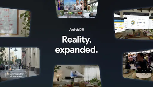 Android XR 公式キービジュアル