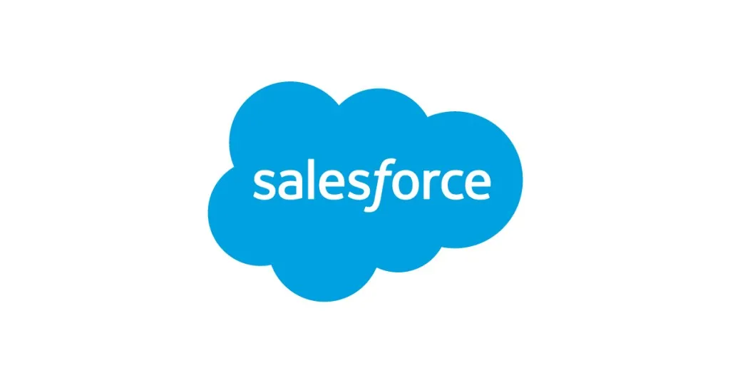 Salesforceのロゴ。営業担当者の稼働時間調査の出典元
