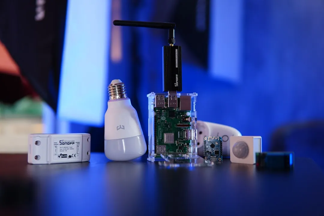 スマートビルディングのIoT制御とAI空調管理のイメージ