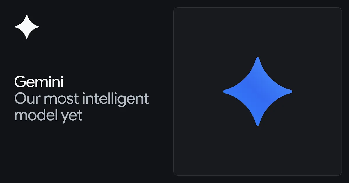 Google DeepMind Gemini 公式ビジュアル