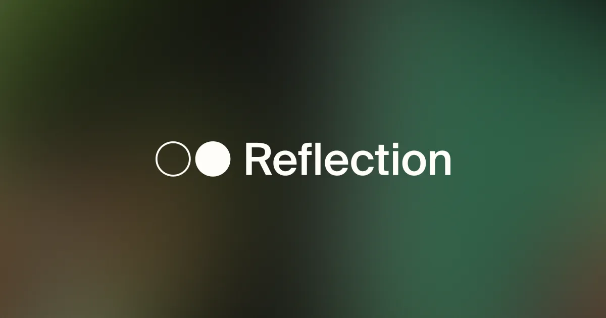 Pentagonと契約した8社の1つReflection AIの公式ロゴ（出典: Reflection AI）