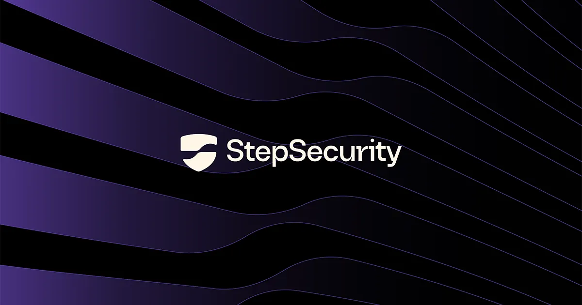 改ざん版を解析したセキュリティ企業StepSecurityのロゴ