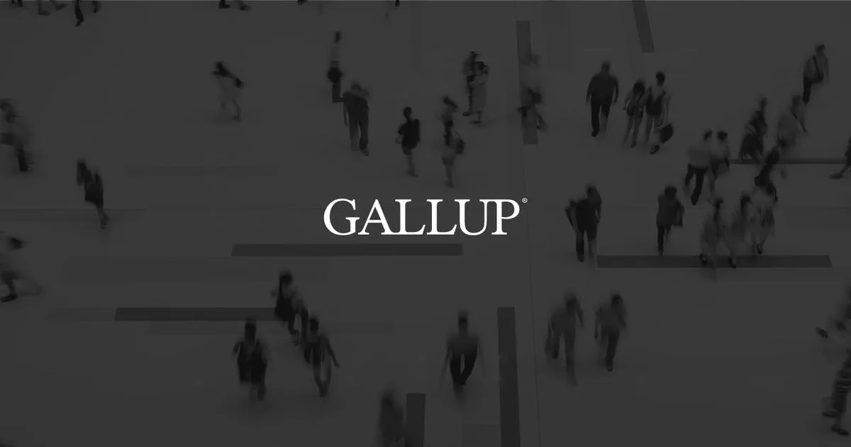 Gallupの人工知能に関する世論調査ページのイメージ画像