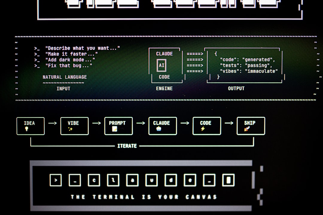 ターミナルでコマンドを実行するClaude Code利用シーンのイメージ
