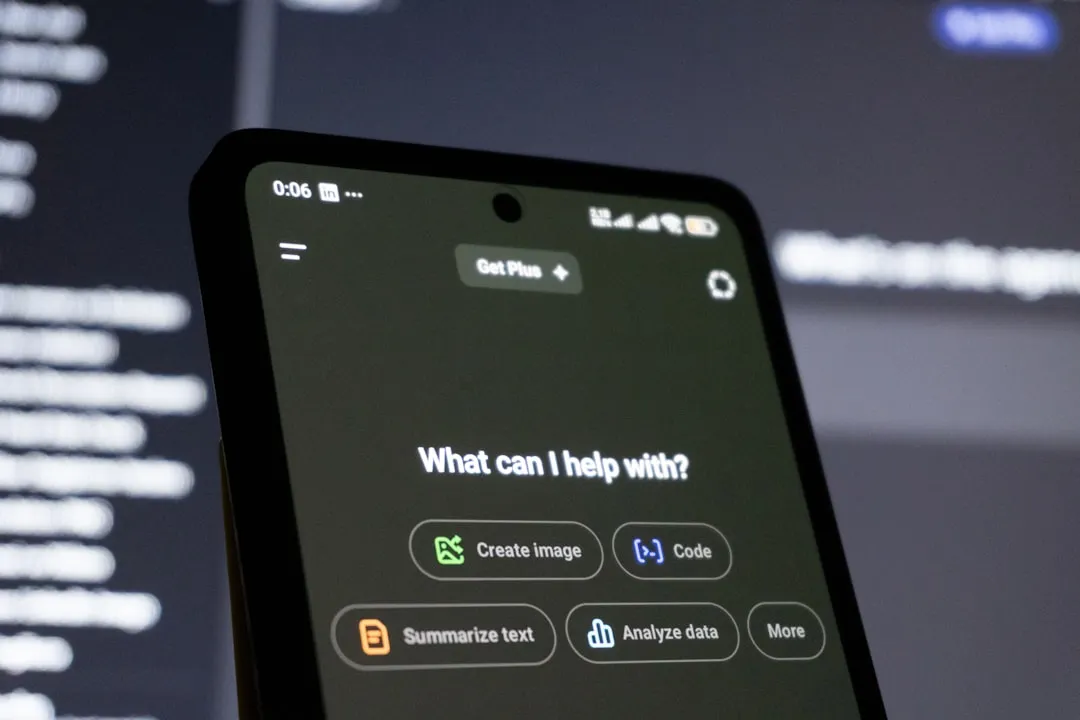 ChatGPTのインターフェース画面 — SpudはChatGPTの次世代エンジンとして搭載される見通し