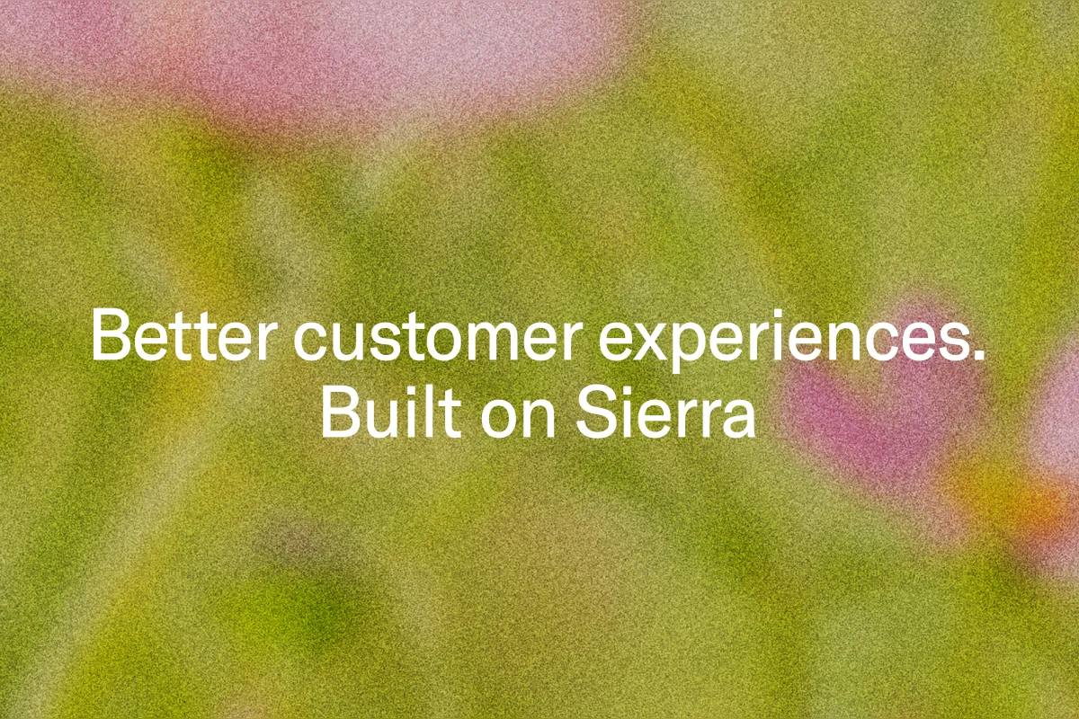 Sierra AIのプロダクト画面概要