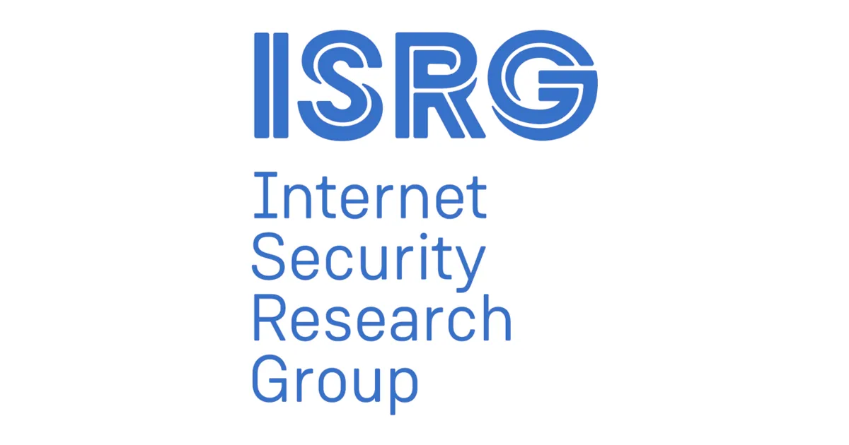 Let's Encryptを運営する非営利団体ISRG（Internet Security Research Group）のロゴ