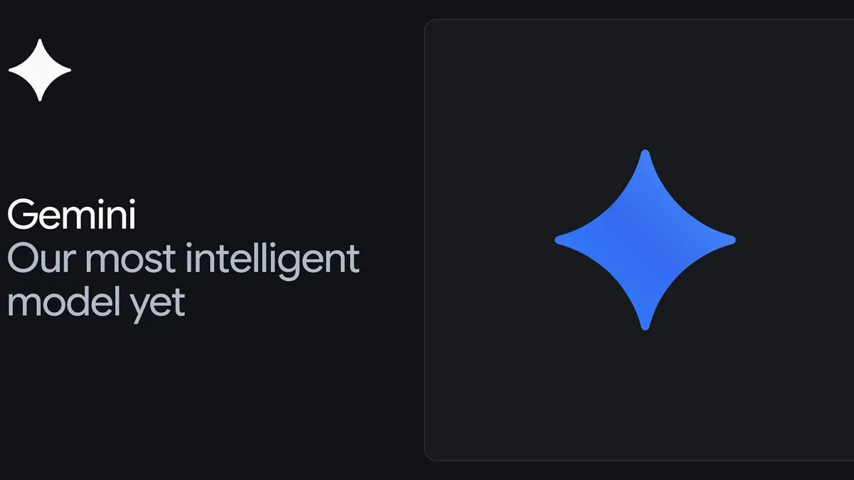Google Geminiの公式ヒーロー画像 Gemini AIプラットフォーム
