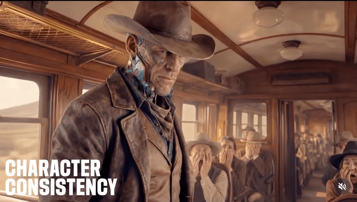 Kling AIのキャラクター一貫性とネイティブ音声機能の画面