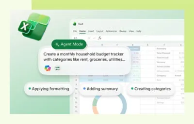 Microsoft Copilotの計画・データ分析機能スクリーンショット