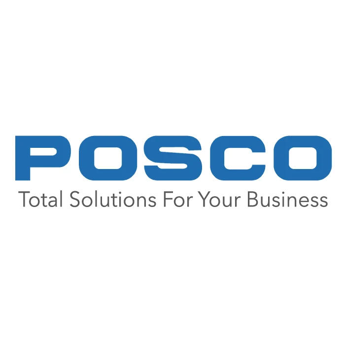 POSCOのロゴ。製鉄で培った操業データを「フィジカルAI」として事業化