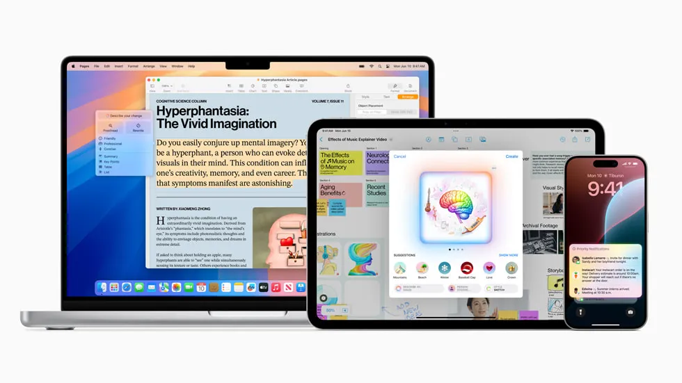 Apple Intelligence WWDC 2024発表 — Siri Extensions概要
