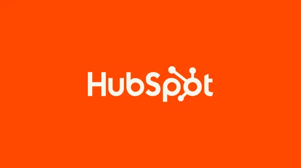 HubSpotのロゴ。SFA標準のワークフロー自動化機能を提供するCRM