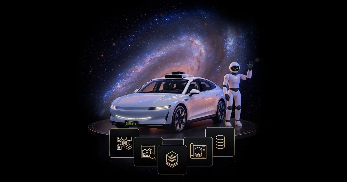 自動運転やロボティクス向けの世界基盤モデル基盤であるNVIDIA Cosmosの公式イメージ
