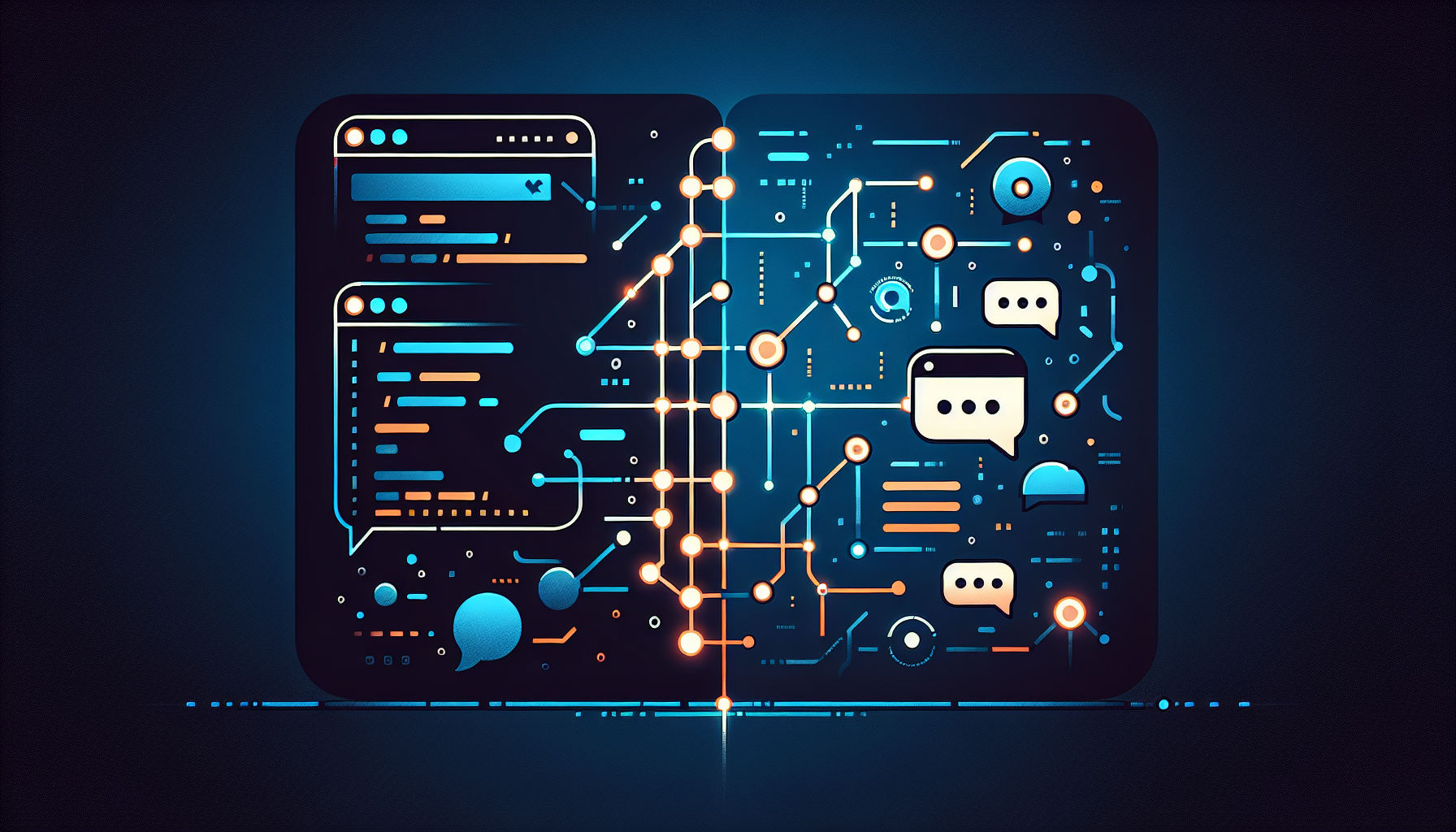 OpenClawとOpenCodeの機能比較イメージ — 汎用エージェントとコーディング特化ツールの違い