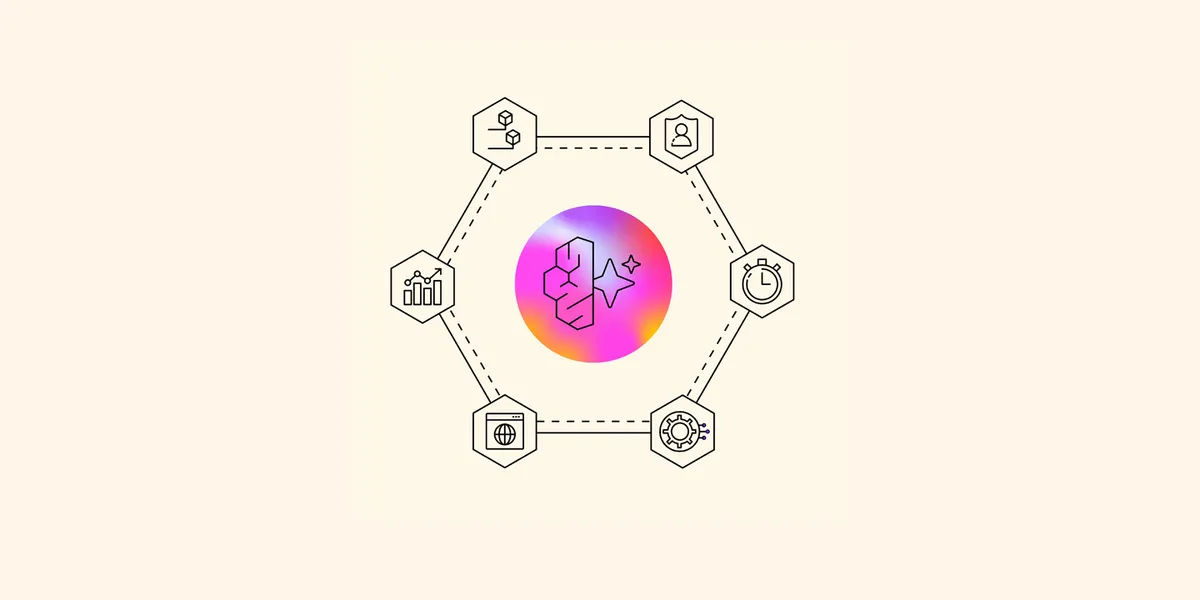 Amazon Bedrock AgentCore の全体構成図：Runtime・Gateway・Memory・Managed Harnessなど10サービスの関係