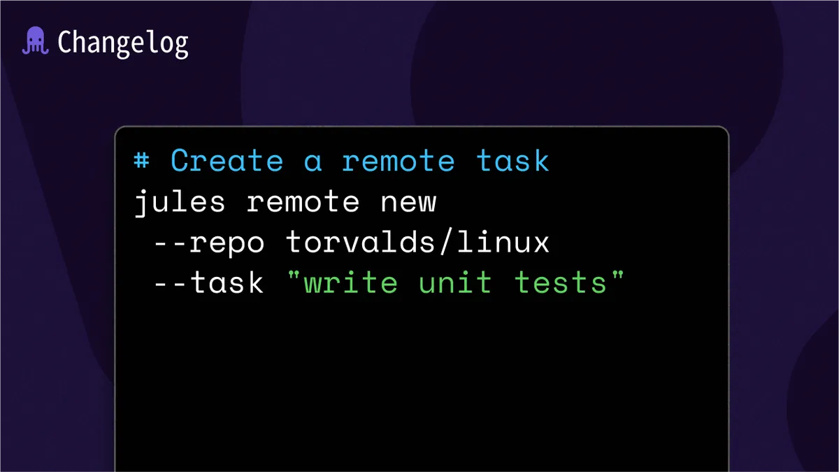 JulesのAPI・ツール連携の全体像