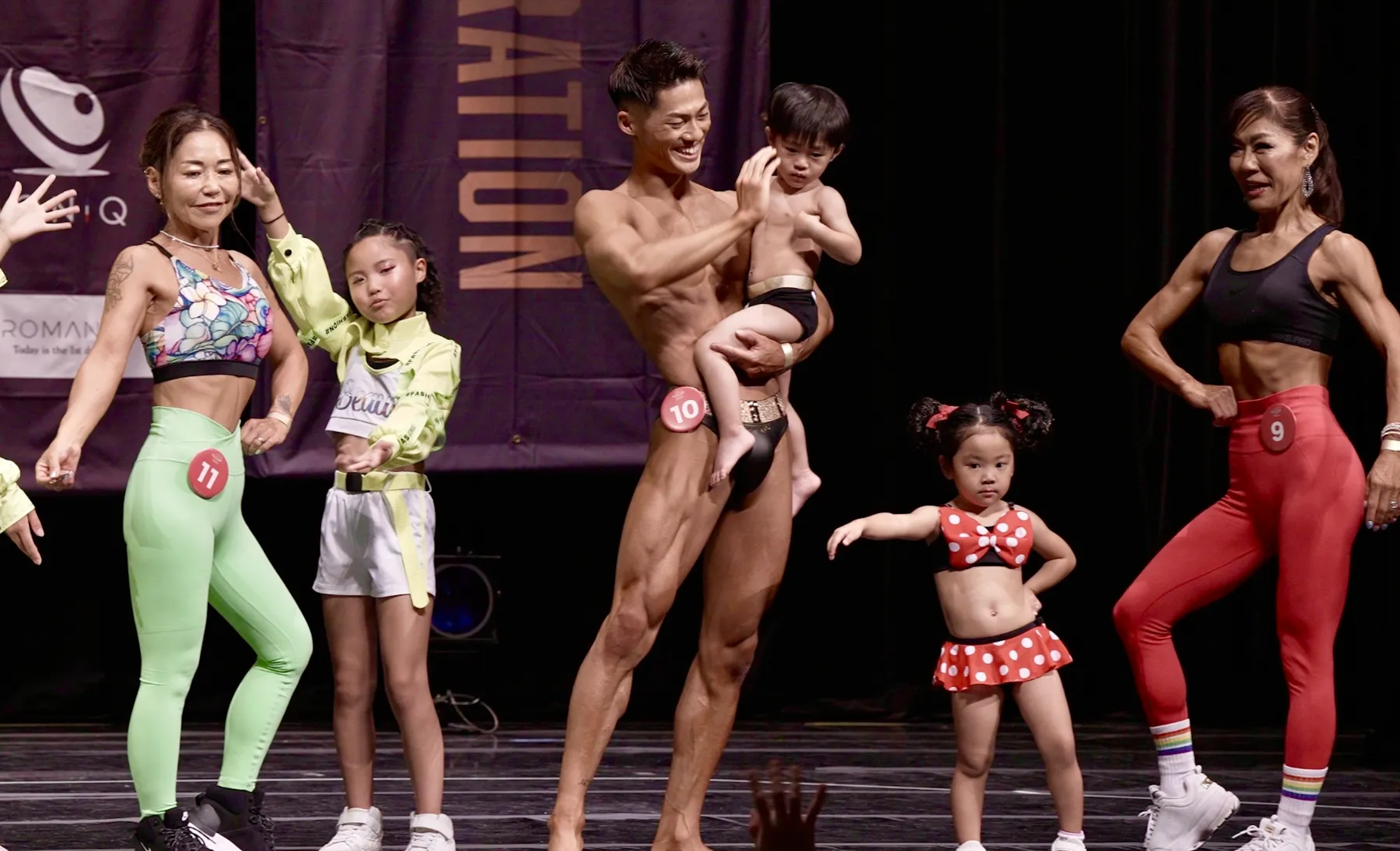 子供から大人まで幅広い層がエントリー