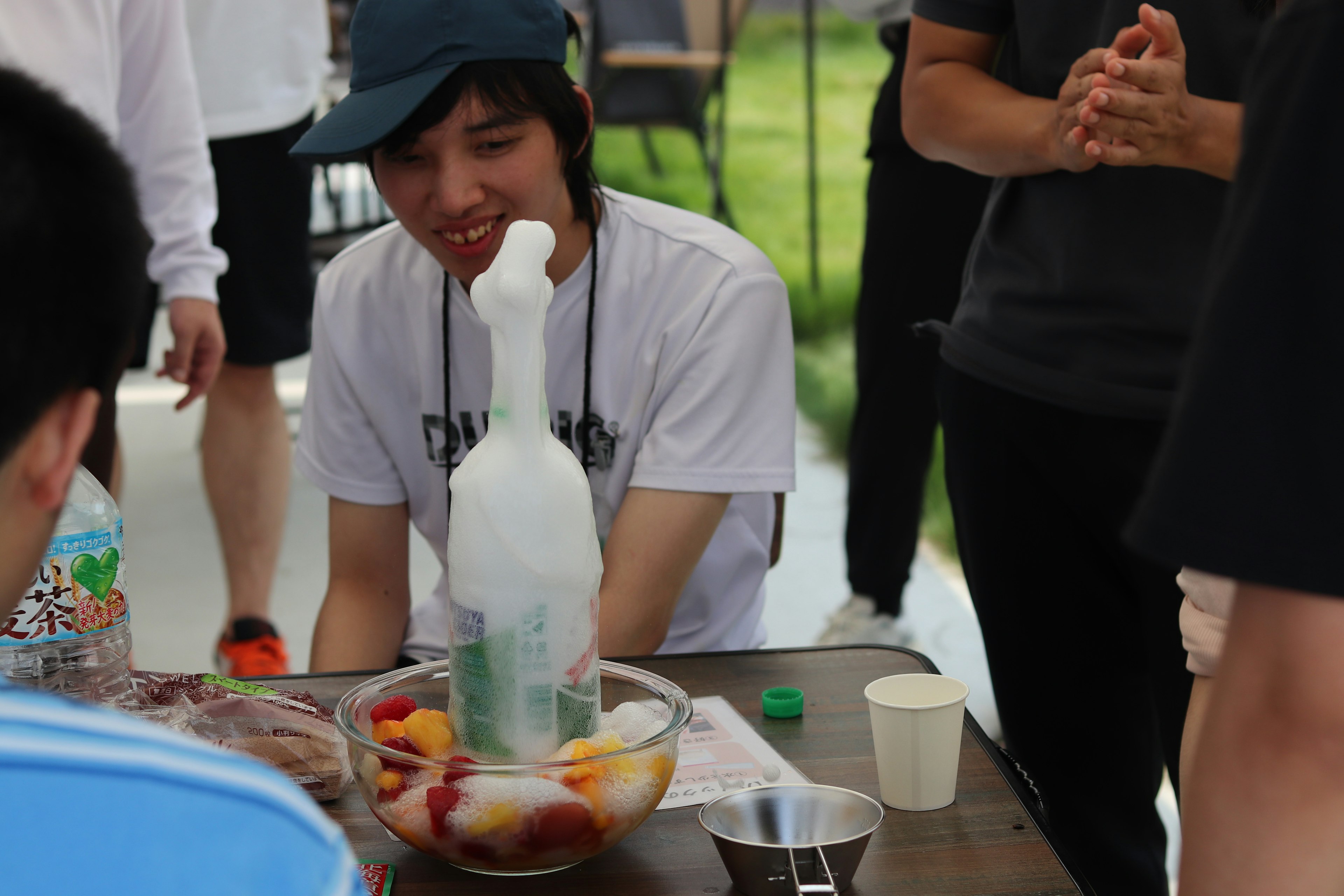 映える夏スイーツ！フルーツポンチサイダー🍍