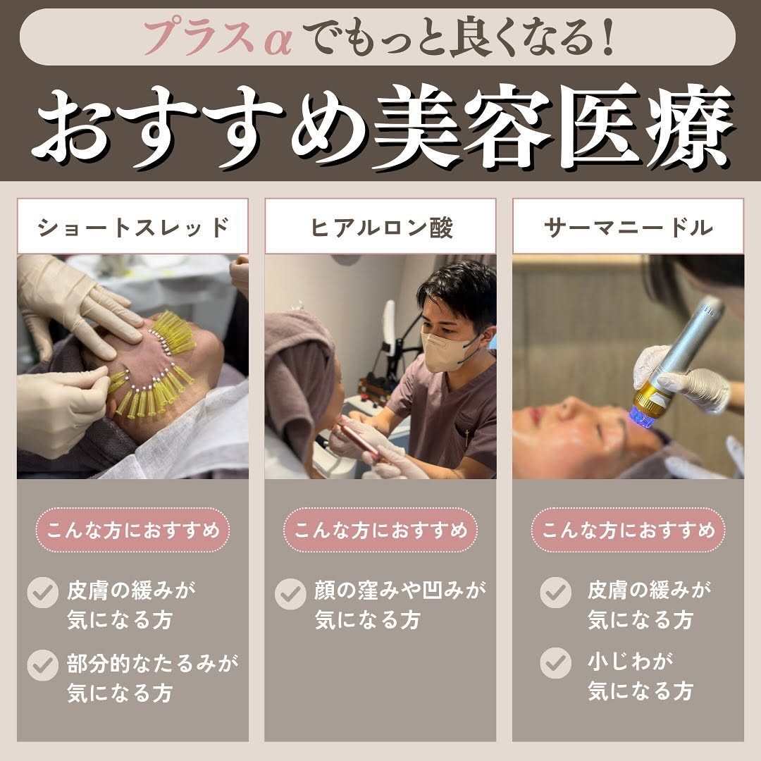 ハイフ×高周波（サーマZI）を組み合わせるメリット｜全層に熱を加える立体たるみ治療 画像5