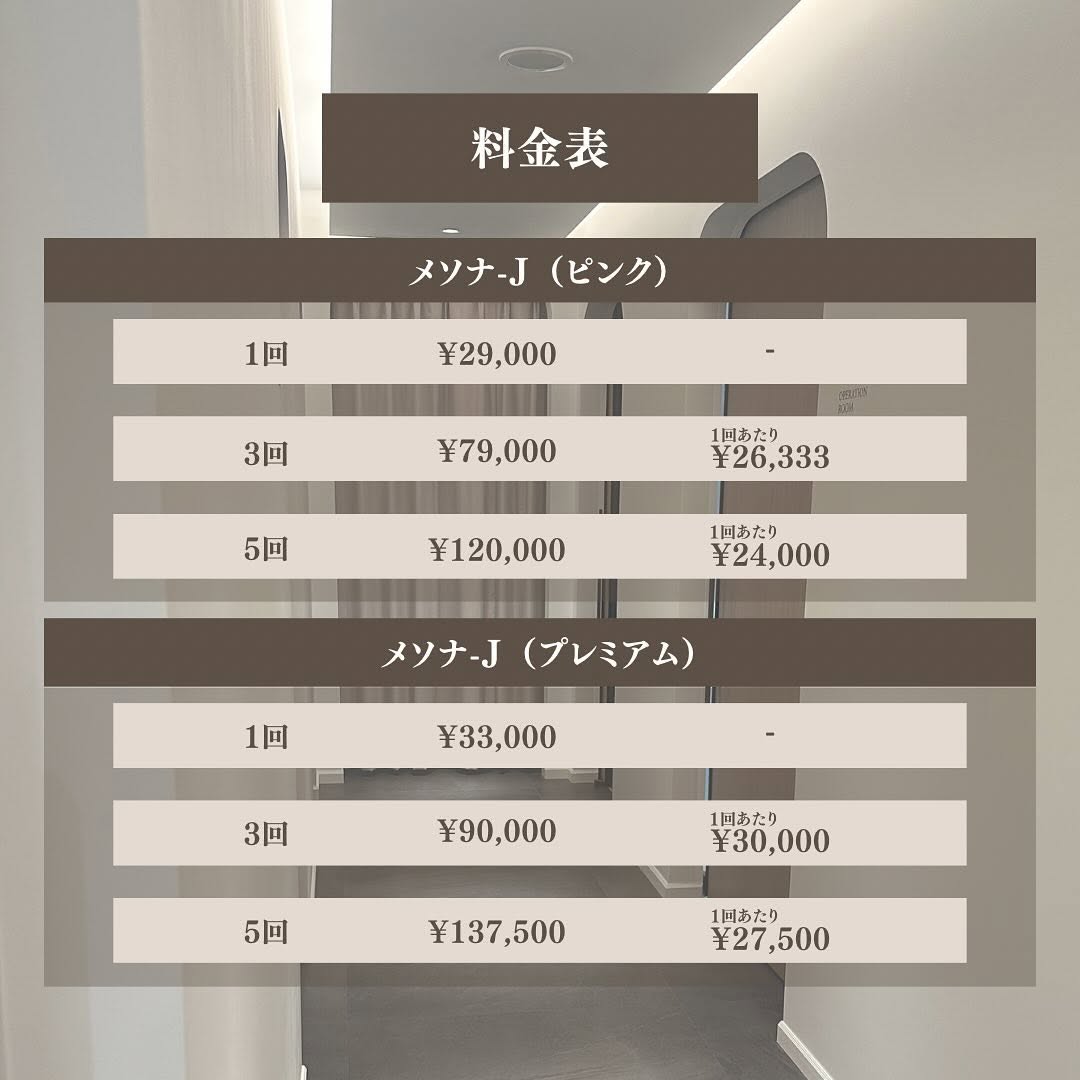 メソナJのピンク・プレミアム2コース比較｜導入薬剤と当院5つのこだわりを徹底解説 画像5