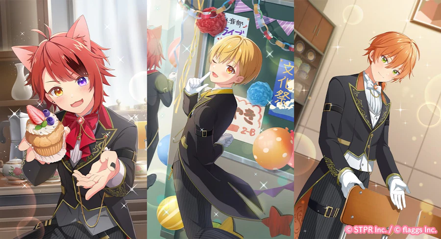 文化祭!すとぷり執事喫茶と異世界のお客様|衣装ガチャ