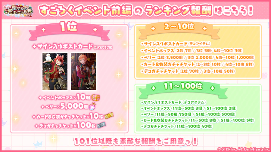 すとぷり!聖なる夜のプロポーズ大作戦|イベント概要