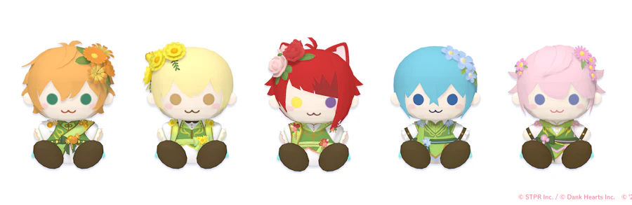 すとぷりと色を忘れたフラワーワールド｜デコガチャ