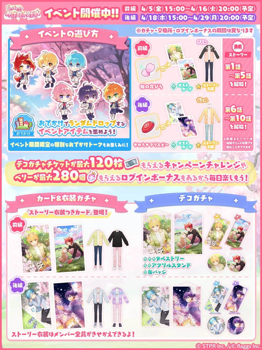 どたばた!?お花見大作戦|イベント概要