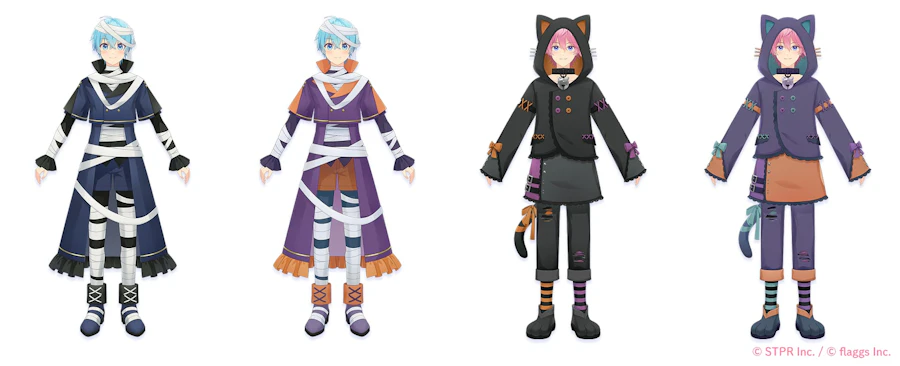 ハロウィン!すとぷりと不思議なおばけの街|衣装ガチャ
