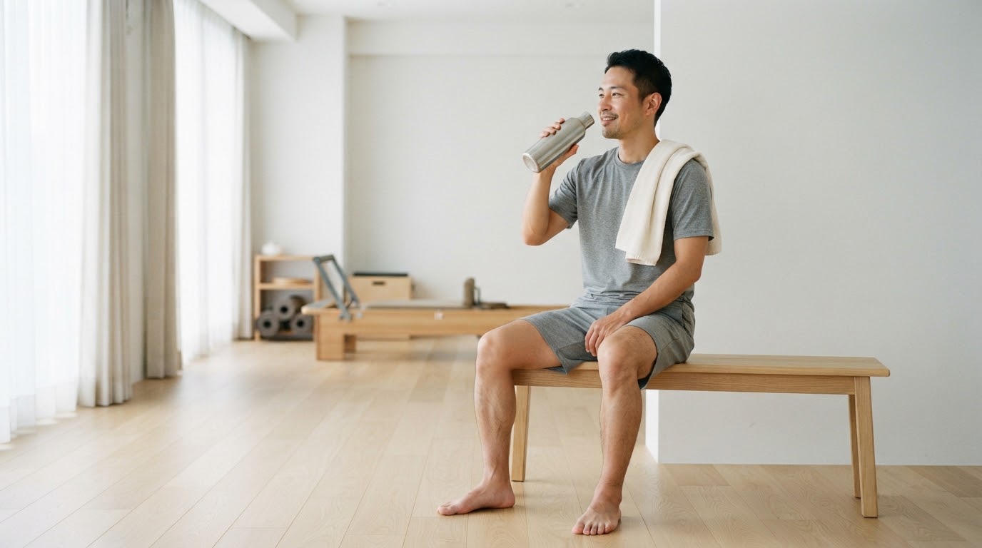 体幹を意識したエクササイズのイメージ