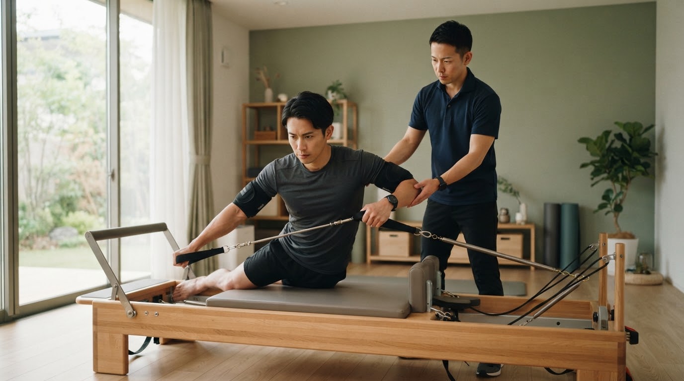 加圧トレーニングとピラティスを組み合わせた完全個室でのマンツーマン指導
