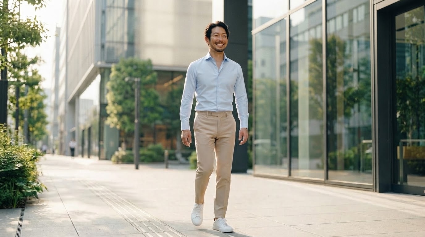 足裏アーチが整った軽やかな歩みへ