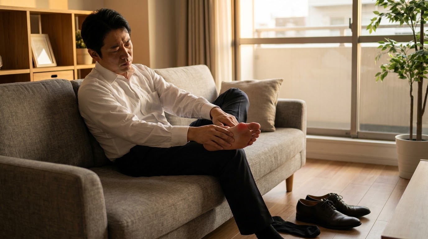 外反母趾の悩み