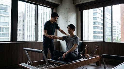 男性インストラクターによる的確な指導