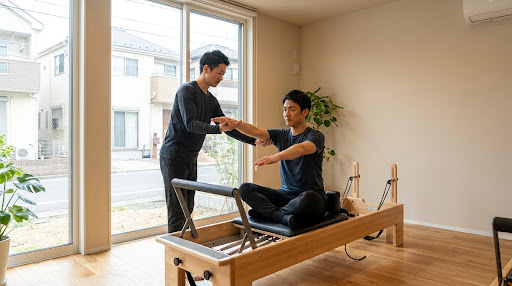 インストラクターによる丁寧な姿勢改善指導