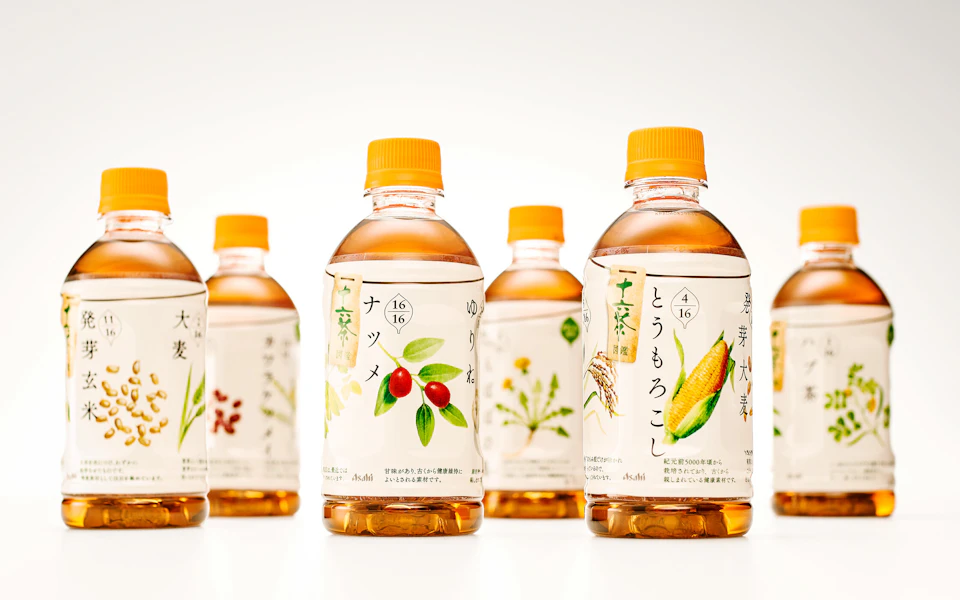 十六茶 LOHACO限定版瓶装设计 の画像