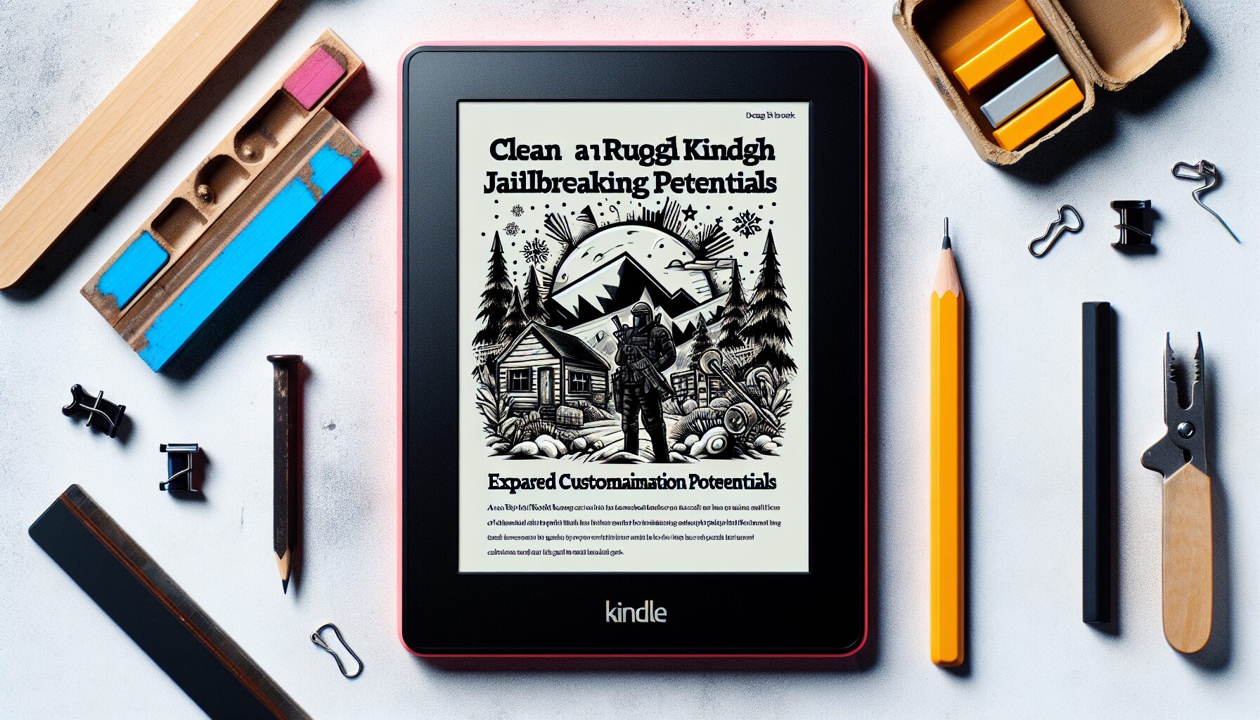 Kindle脱獄ツール「WinterBreak」登場！カスタマイズの可能性拡大