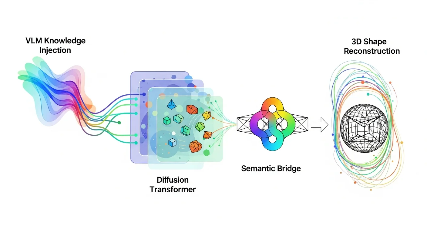 Know3Dとは？VLMの中間潜在特徴で3D裏面構造をテキスト制御する新手法