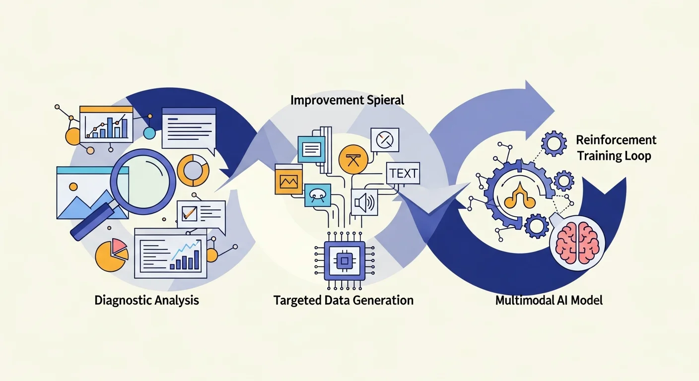 DPEとは？大規模マルチモーダルモデルの弱点を診断して自律的に反復改善するフレームワーク