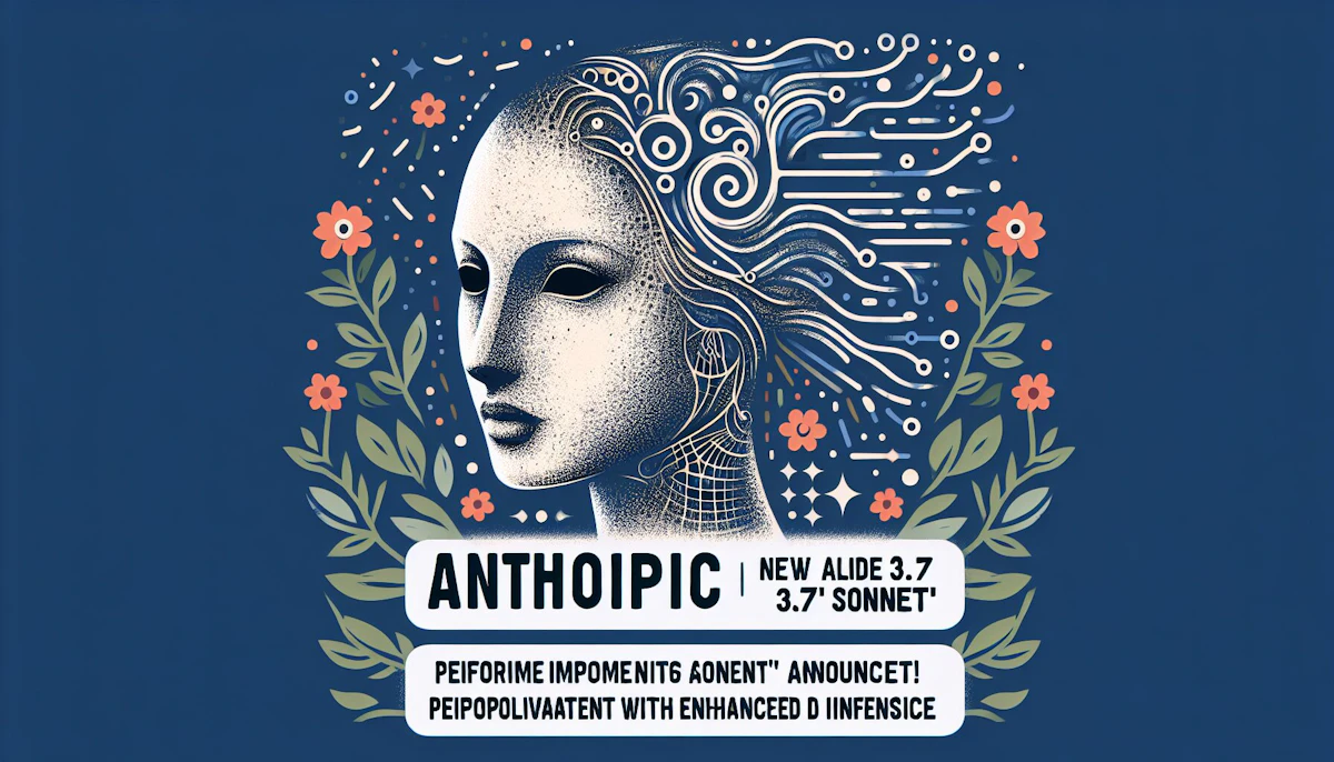 Anthropic、新AI「Claude 3.7 Sonnet」発表!推論強化で性能向上