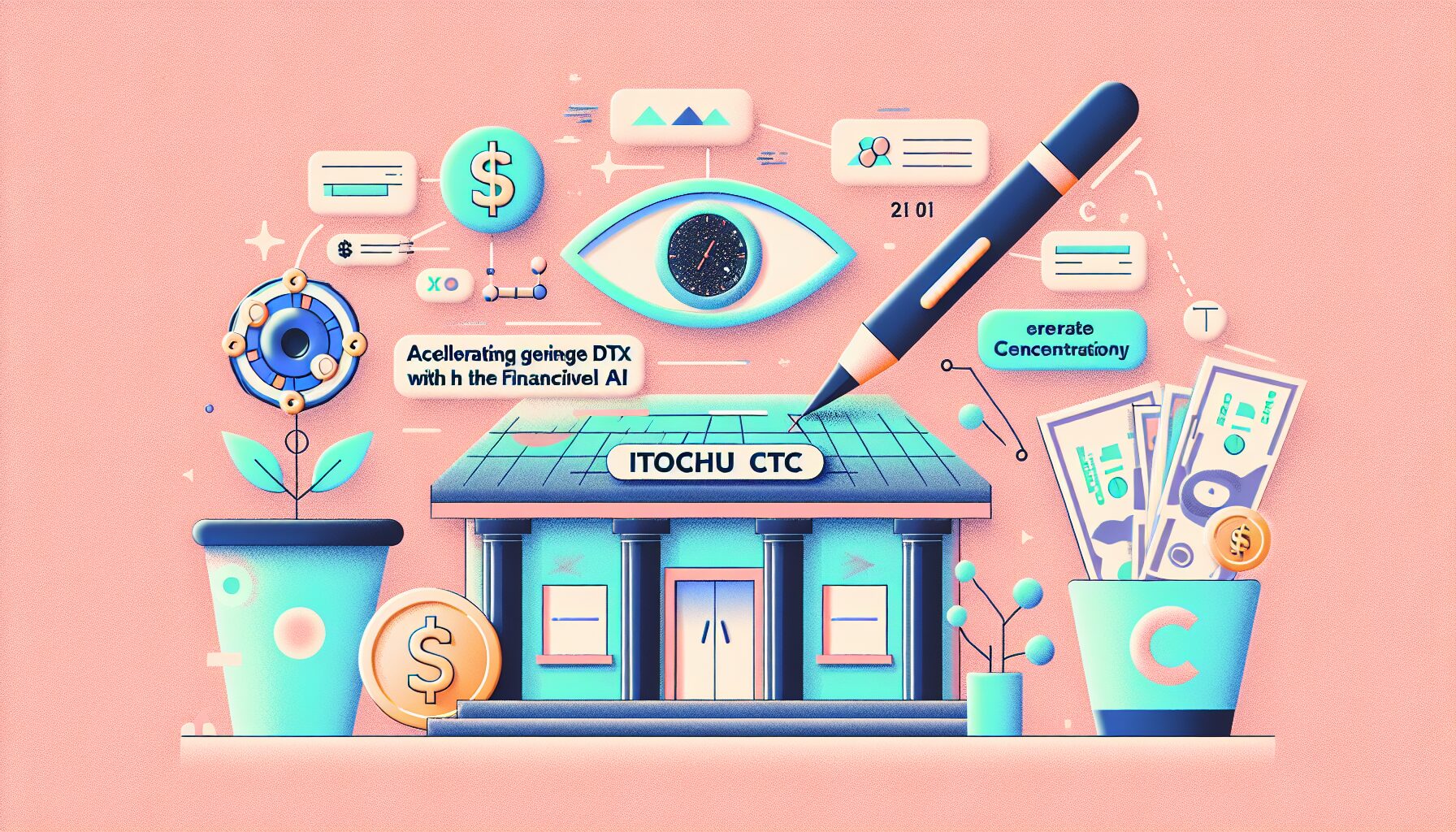 伊藤忠CTC、生成AIで金融業界向けDX加速へ！