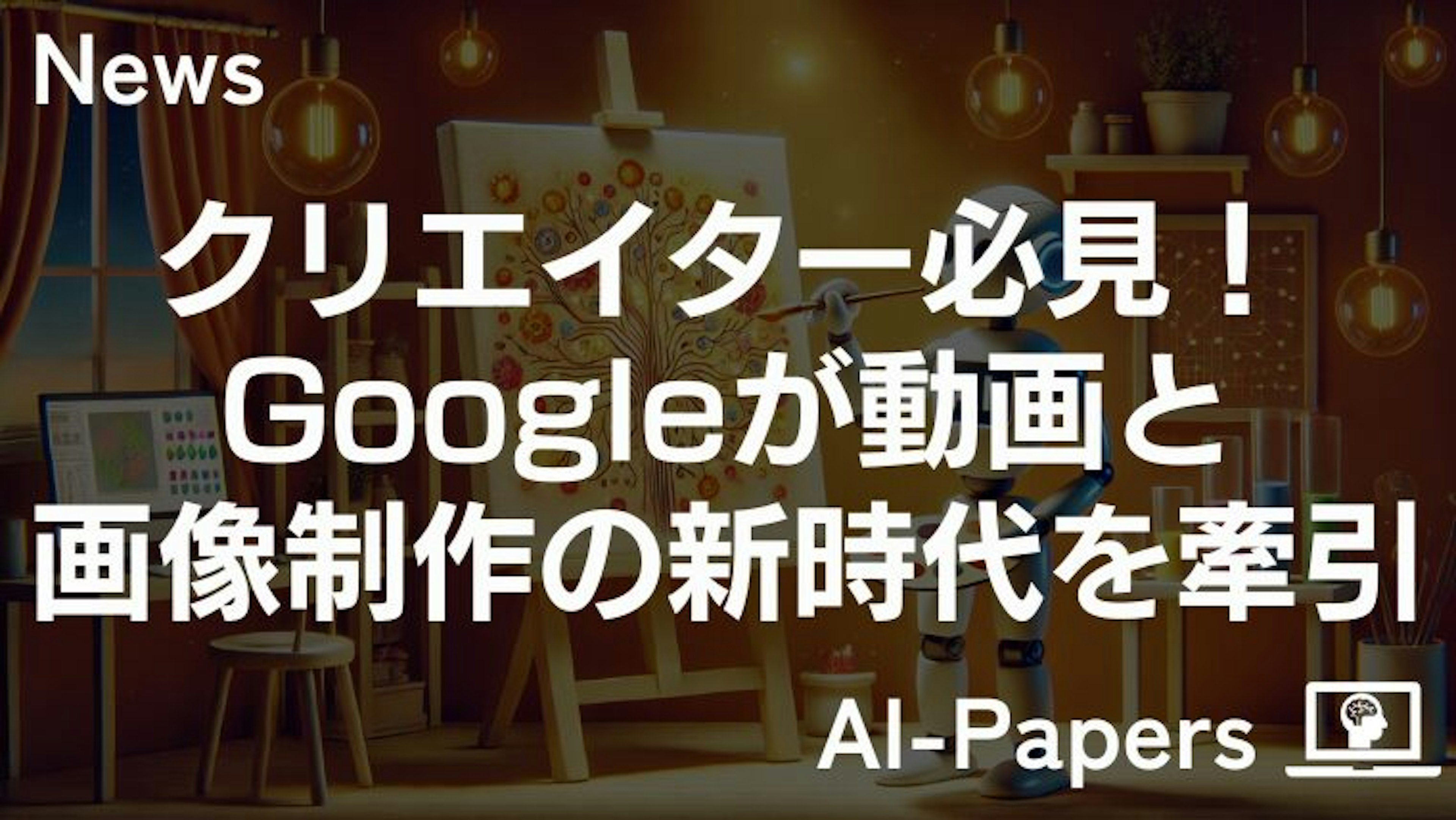 クリエイター必見！Googleが映像作成の支援ツールを続々公開