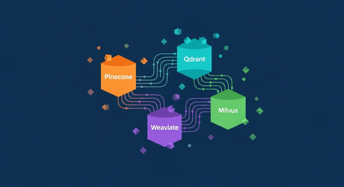 ベクトルデータベース比較【2026年版】Pinecone・Qdrant・Weaviate・Milvusを徹底解説