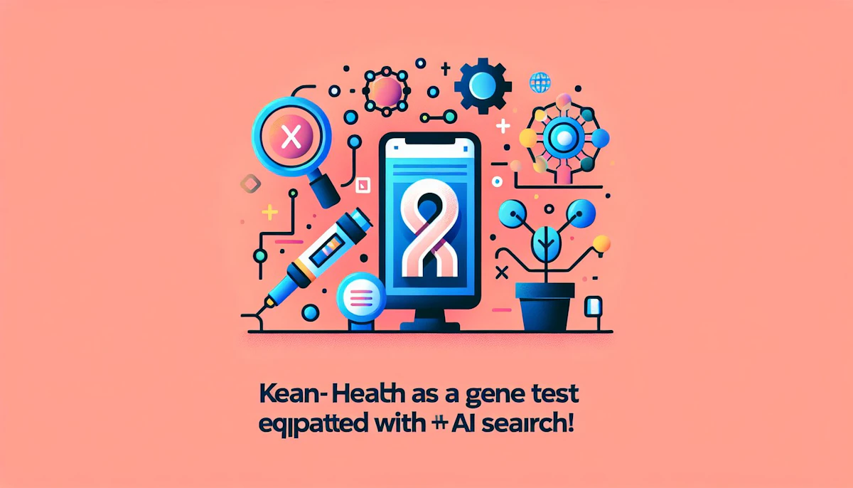 KEAN Health、AI検索搭載の遺伝子検査を発表!