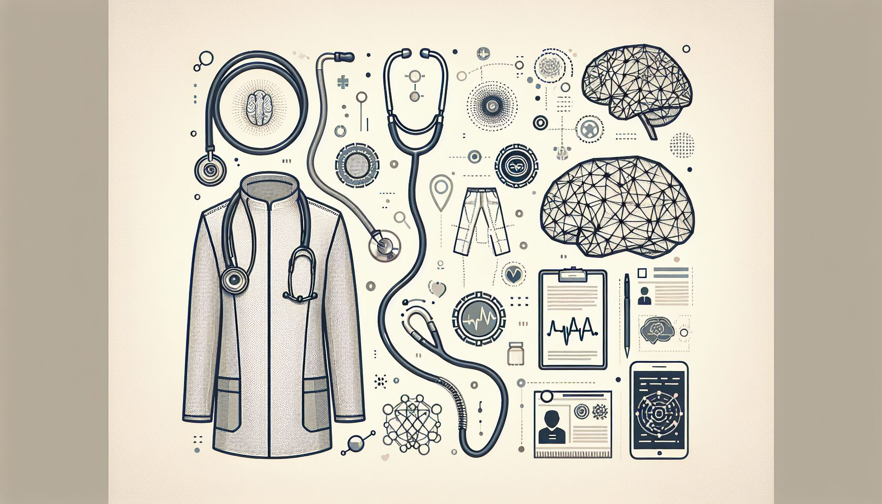 医療ユニフォームに革新！生成AIモデルを活用