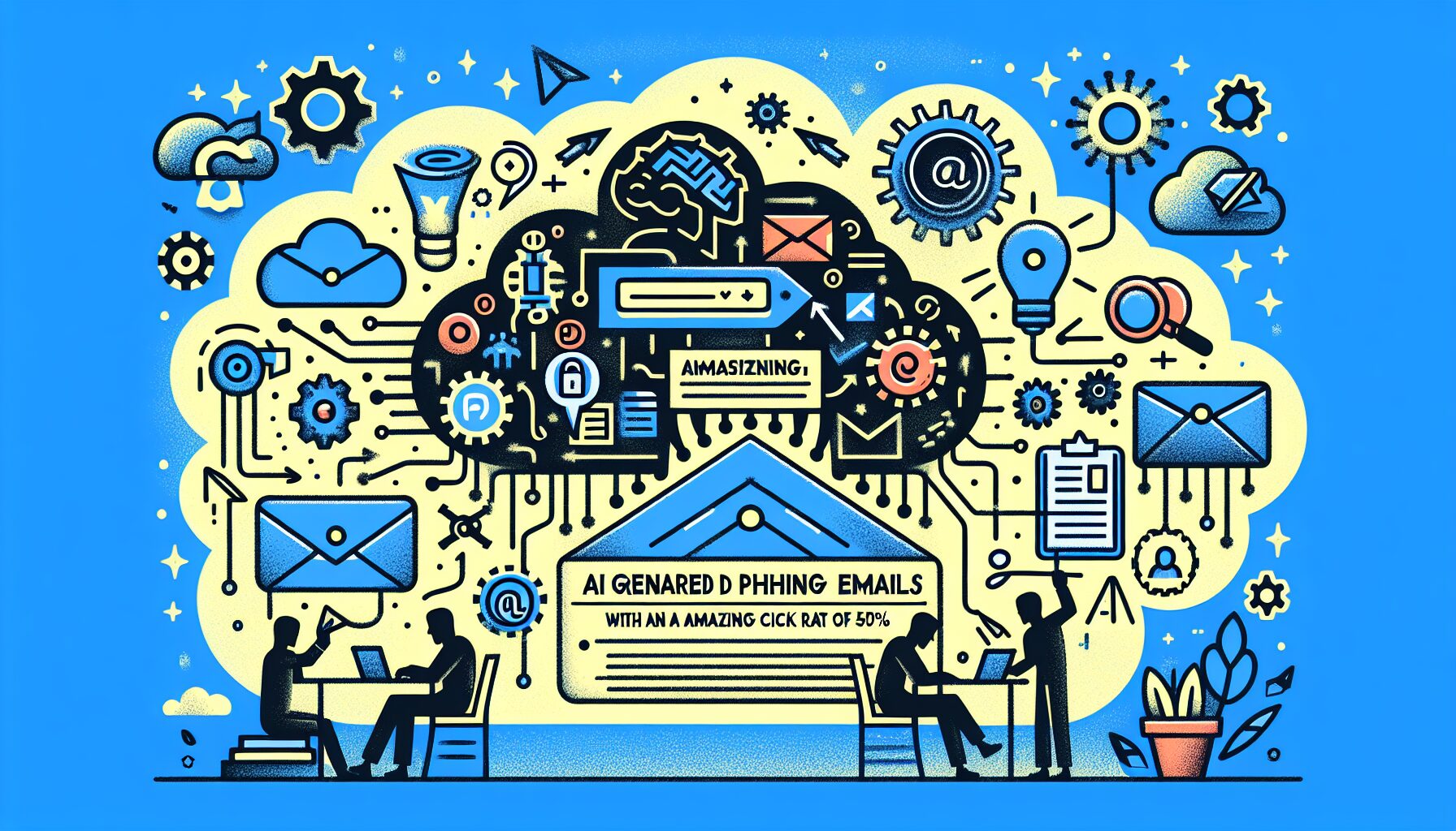 AI生成のフィッシングメール、驚異のクリック率50%超！