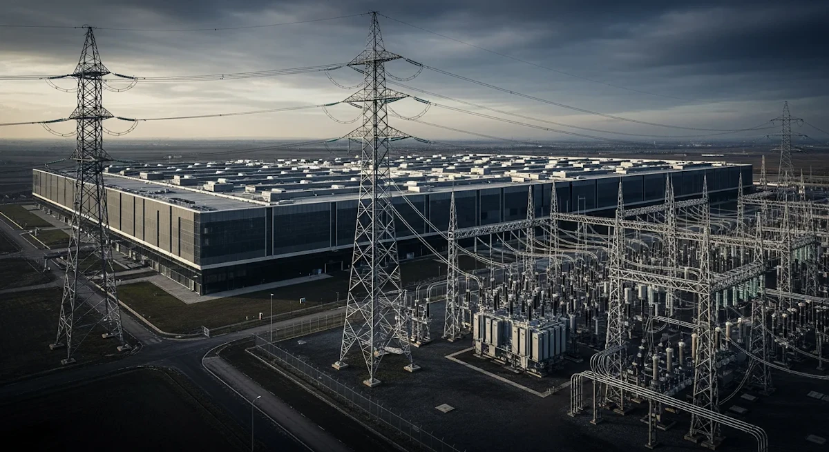 AIデータセンターが電力網を揺るがす、停電寸前事故と対策